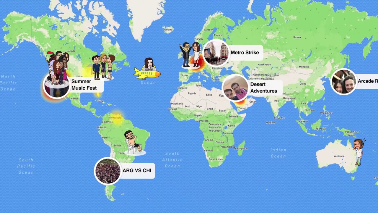 Here's How To Use Snapchat's Map To Go On A Mini World Vacation